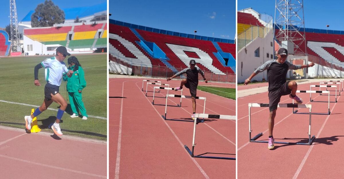 Wilmer Santos representará a Bolivia en el Mundial de Atletismo U-20 en Obregón, EE.UU.