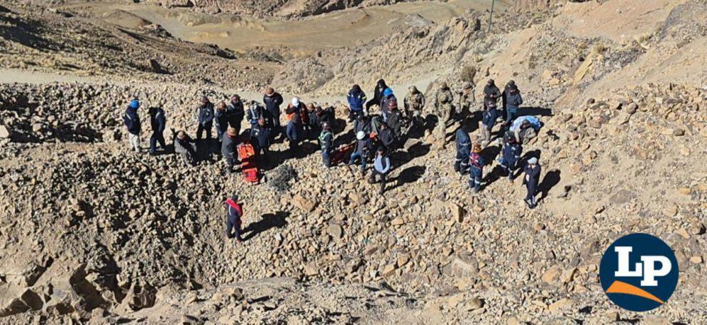 Avanza la investigación sobre accidente minero en Huanuni: cuatro heridos evolucionan favorablemente