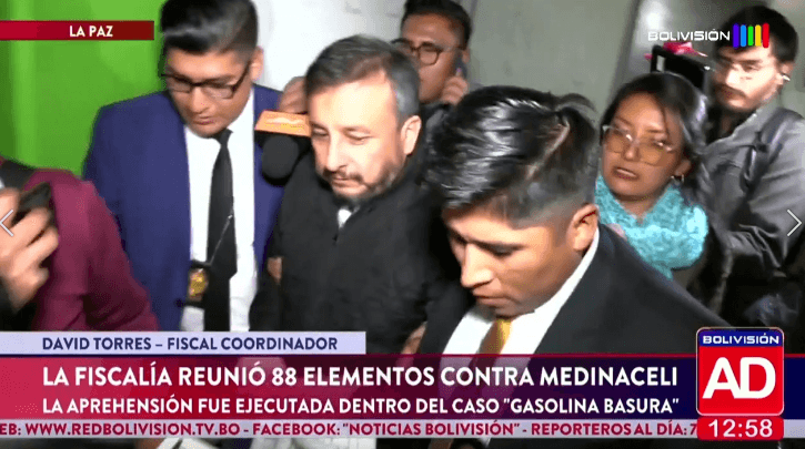 Investigación sobre gasolina contaminada suma 88 pruebas contra Medinaceli