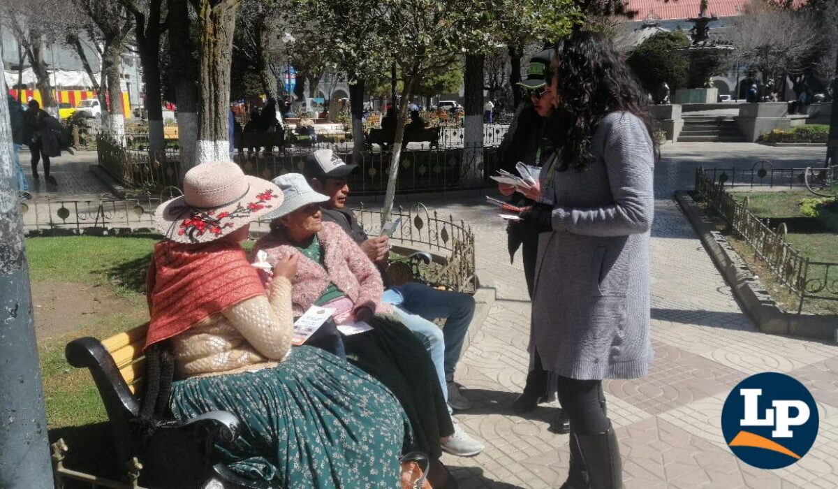 Jornada de concienciación sobre trata de personas en Oruro