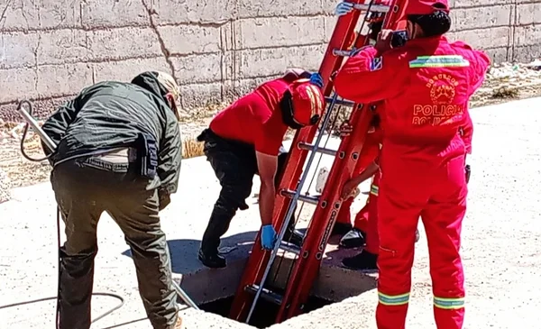 Investigación en Oruro por la muerte de un hombre de 67 años en canal de agua