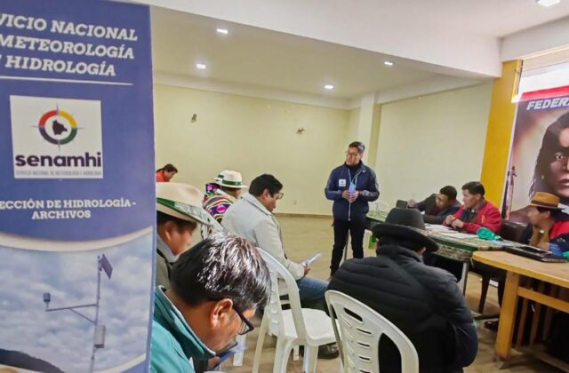 Senamhi y autoridades de Oruro unen fuerzas ante la amenaza de El Niño