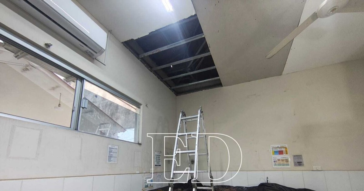 Desplome de cielo falso en centro de salud del Plan Tres Mil genera preocupación