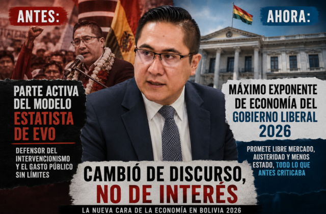 Christian Morales Burgos: De la administración de Evo a la economía de Rodrigo Paz