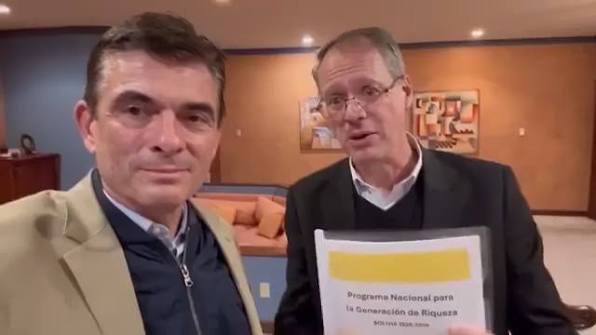 Jaime Dunn manifestó su deseo de que Tuto Quiroga se retire de la segunda vuelta