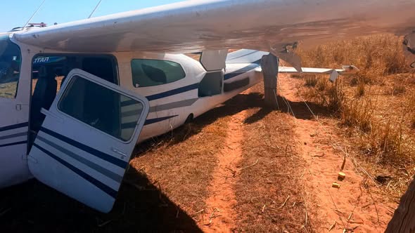 La aeronave interceptada en Brasil relacionada con 'Piña' y tres bolivianos