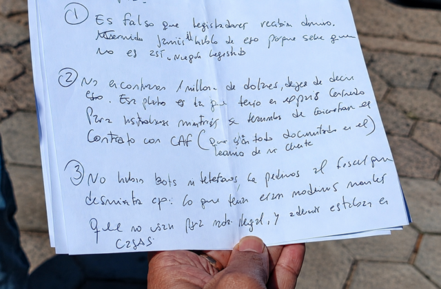 Fernando Cerimedo desmiente acusaciones sobre fondos y dispositivos
