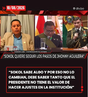 El vicepresidente Lara critica la continuidad del comandante de la Policía