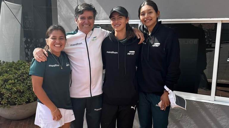 Las tenistas bolivianas triunfan sobre Chile en el Sudamericano Sub-16