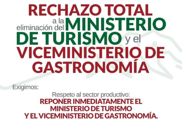 Gastronómicos de La Paz demandan la reinstauración del Ministerio de Turismo