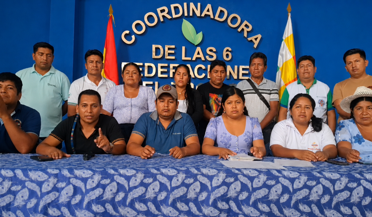Líder del Trópico de Cochabamba se declara en alerta por Evo Morales