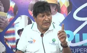 Evo Morales critica a la relación entre la Policía y el Gobierno de Rodrigo Paz