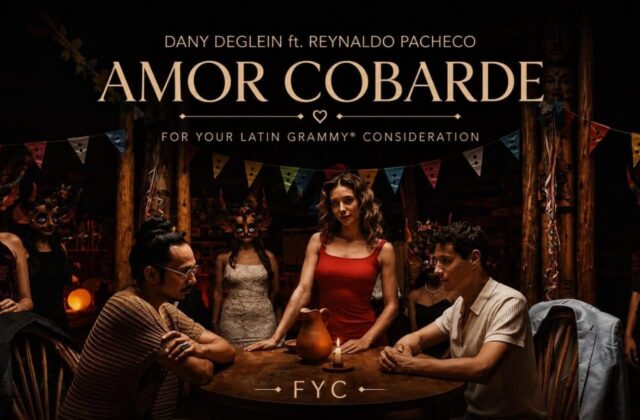 Dany Deglein y Reynaldo Pacheco presentan «Amor Cobarde» en los Latin Grammy