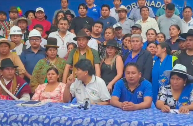 Movilización en el Trópico de Cochabamba desafía el estado de excepción