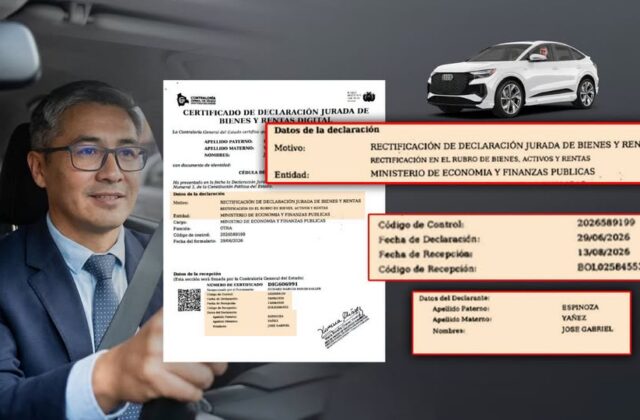 Evo Pueblo solicita a la Contraloría unirse a la investigación contra Espinoza