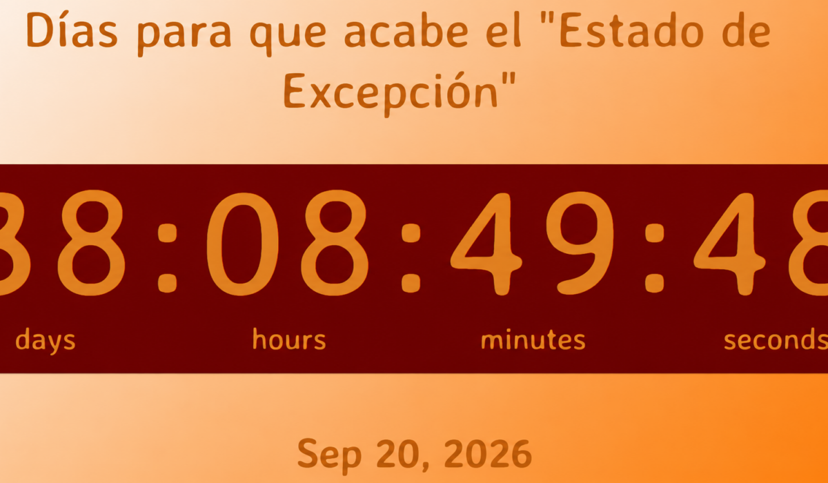El 20 de septiembre finaliza el estado de excepción en Bolivia