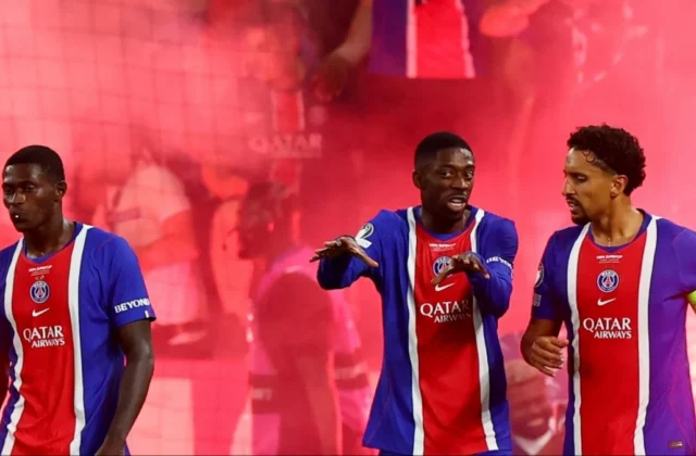 El PSG se alza con su segunda Supercopa de Europa consecutiva