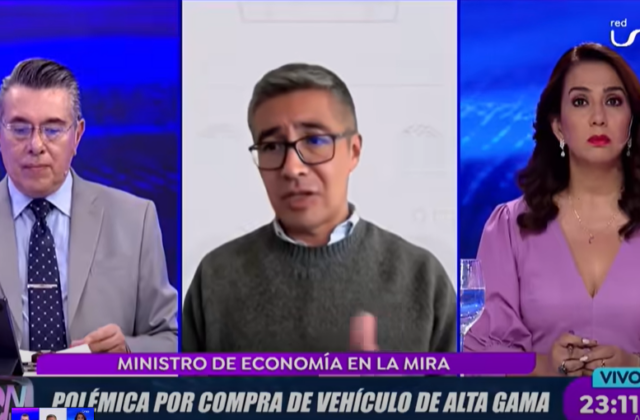 Ministro Espinoza se defiende de críticas sobre compra de vagoneta Audi Q4