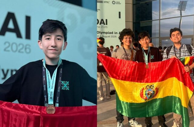 Estudiante boliviano brilla en la Olimpiada Internacional de Inteligencia Artificial