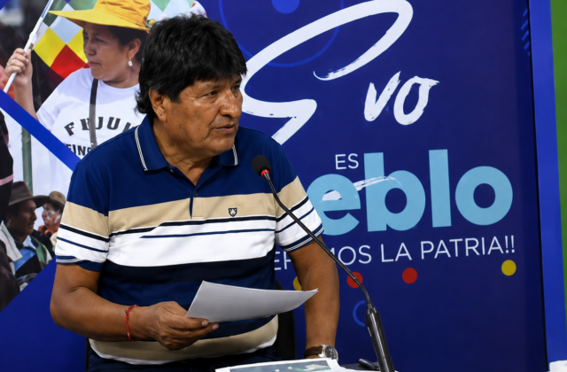 Evo Morales reta al Gobierno y a cívicos a demostrar las acusaciones de insurrección armada