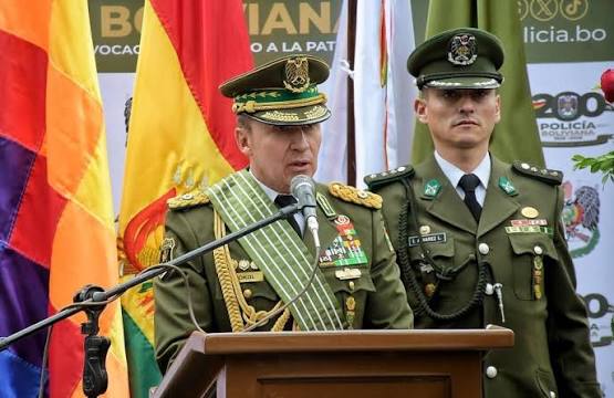 Cambio en la Comandancia General de la Policía Boliviana