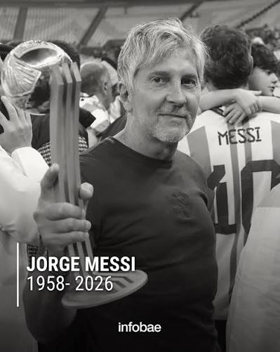 Fallece Jorge Messi, el padre de Lionel Messi, a los 68 años