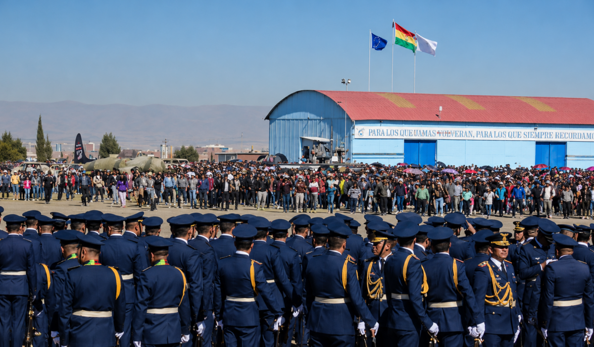 Desbordamiento de Multitud en la Parada Militar de El Alto