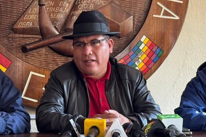 Claudio Choque de la COB solicita claridad al ministro Espinoza sobre compra de Audi
