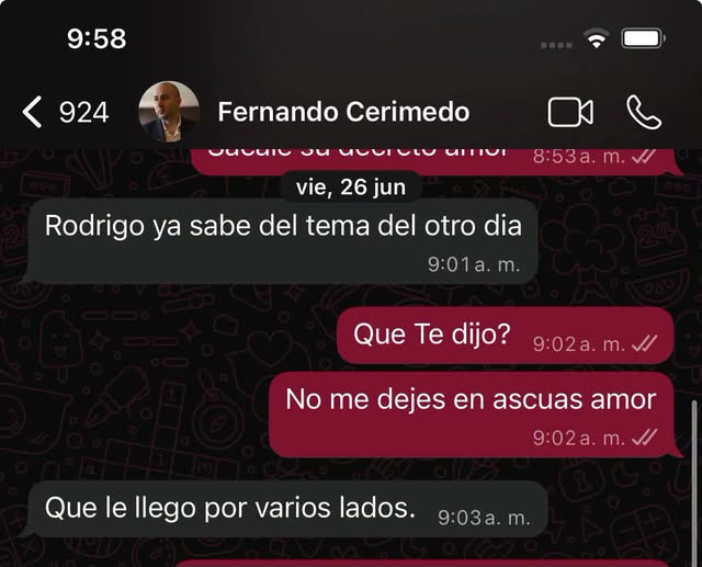 Beller exige a Paz pronunciarse tras revelaciones sobre Cerimedo