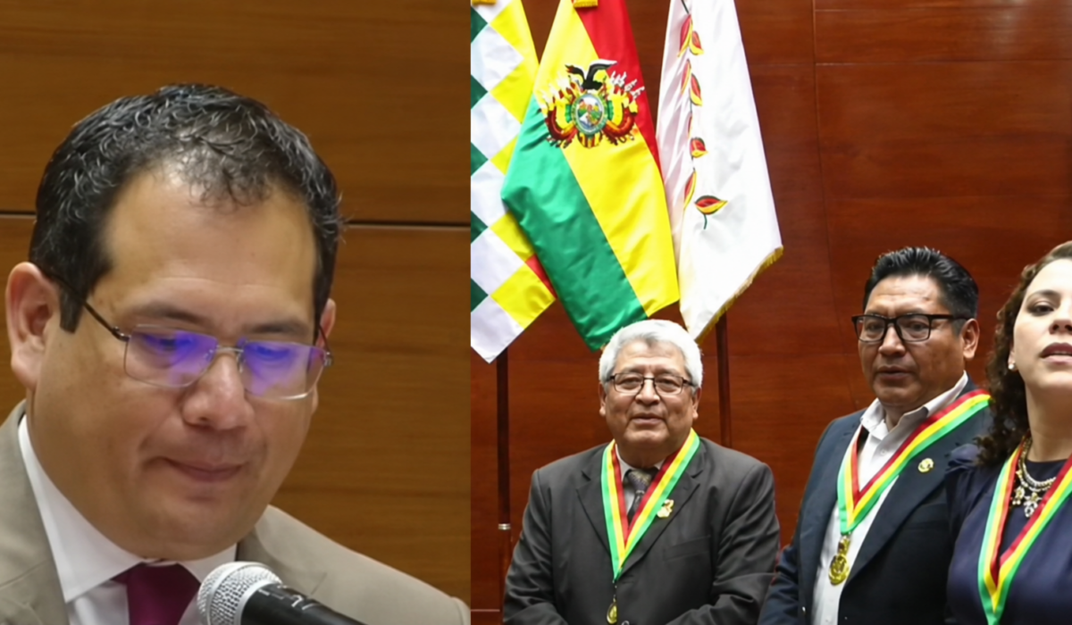 Legisladores solicitan insignias con mayor baño de oro en acto protocolar