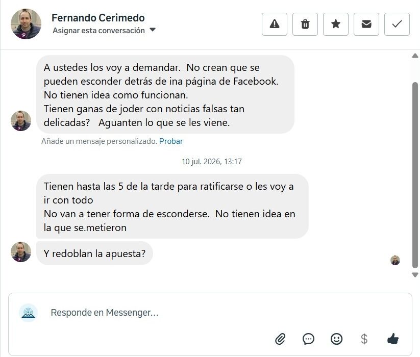 Cerimedo y su confrontación con los medios: un hecho que reabre el debate sobre la libertad de prensa