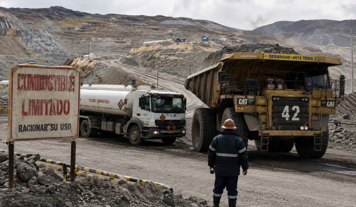 La escasez de diésel afecta gravemente a minería y transporte en Oruro