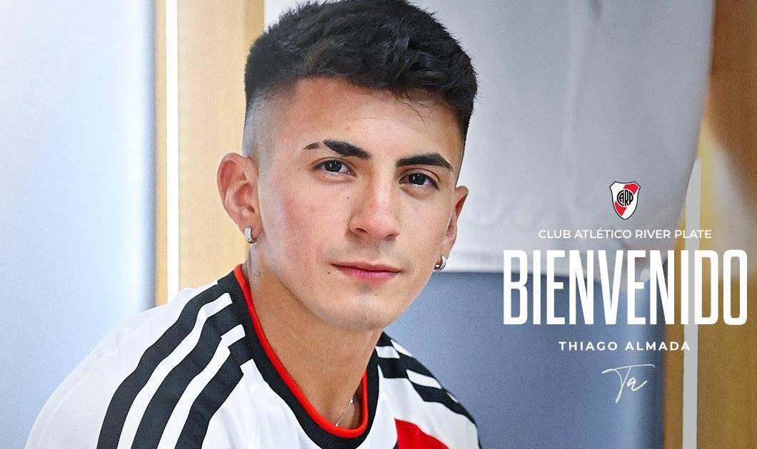 Thiago Almada se une a River Plate con contrato hasta 2030