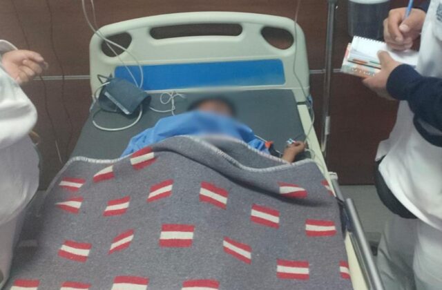 Accidente de minibús deja a un niño herido en Oruro