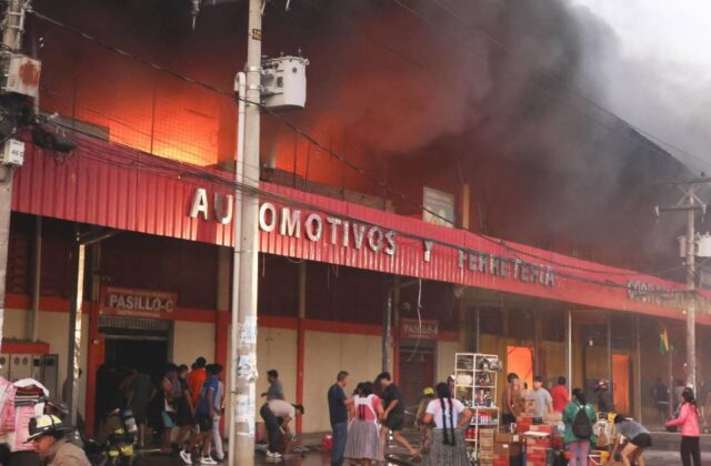 Investigación fiscal en marcha tras el incendio de la Feria Barrio Lindo
