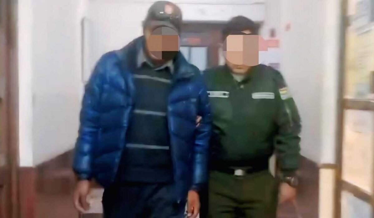 Detenido en Oruro por intento de agresión sexual a su madre