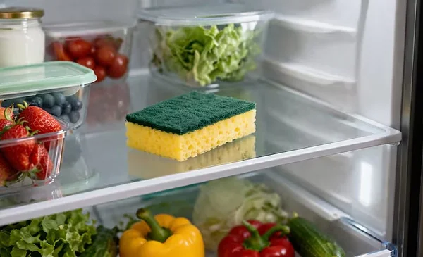 Cómo usar una esponja en tu refrigerador para conservar alimentos