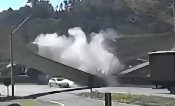 Tragedia en São Paulo: colapsa puente peatonal y deja dos víctimas fatales
