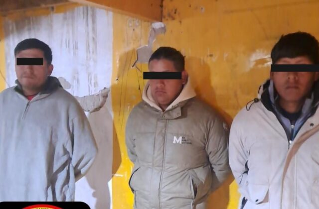 Desarticulan banda delictiva en Oruro con la aprehensión de seis personas