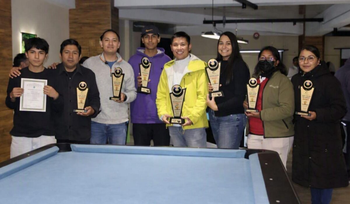 Campeonato Nacional de Pool Bola 9 se Realizó en Oruro
