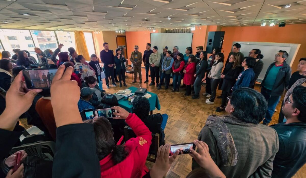 Nuevo directorio del Consejo Departamental de Culturas de Oruro asume funciones hasta 2028