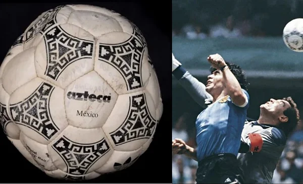 El balón de la 'Mano de Dios' se subastó por más de 3 millones de dólares