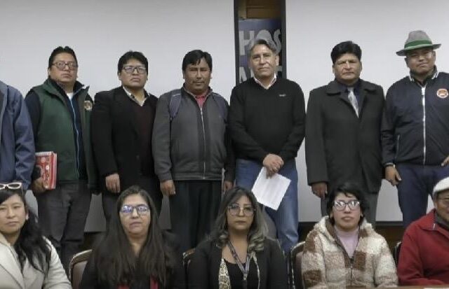 Creación de Comité Interinstitucional en Salud en Oruro para Reponer Ítems Vacantes