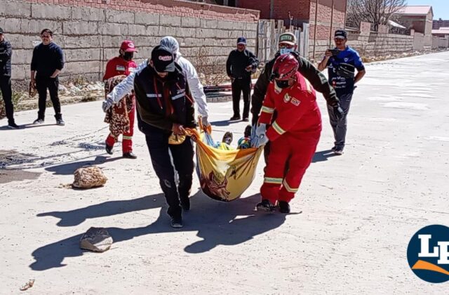 Investigación en curso por la muerte de un anciano en el canal Rosso de Oruro