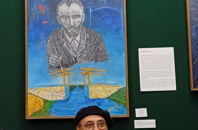 Las conexiones artísticas de René Antezana en su exposición ‘Arriba es abajo’