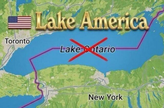 Cambio de nombre en Google Maps: Lago América ahora en lugar de Lago Ontario