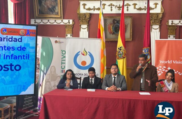 Oruro lanza campaña para combatir la violencia sexual