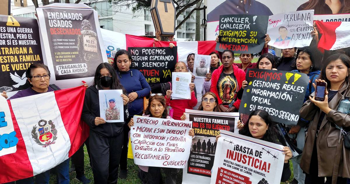 Tragedia para Perú: 11 muertos y 114 desaparecidos entre ciudadanos en conflicto en Ucrania