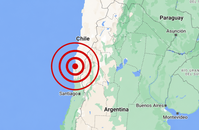 Sismo de 4,3 grados se reporta en la región de Atacama, Chile