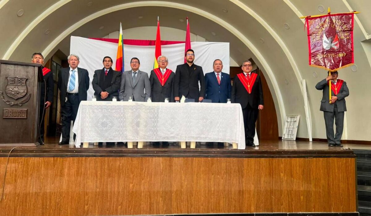 La SHGO conmemora 39 años de legado cultural en Oruro